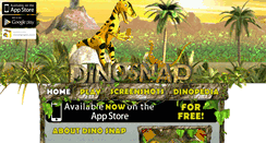 Desktop Screenshot of dinosnap.com